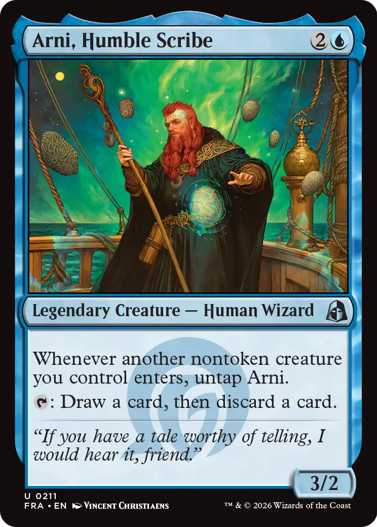 Arni, Humble Scribe [FRA-211]