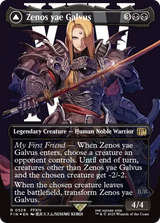 Zenos yae Galvus // Shinryu, Transcendent Rival - Borderless - Surge Foil - Full Art [FIN-529]