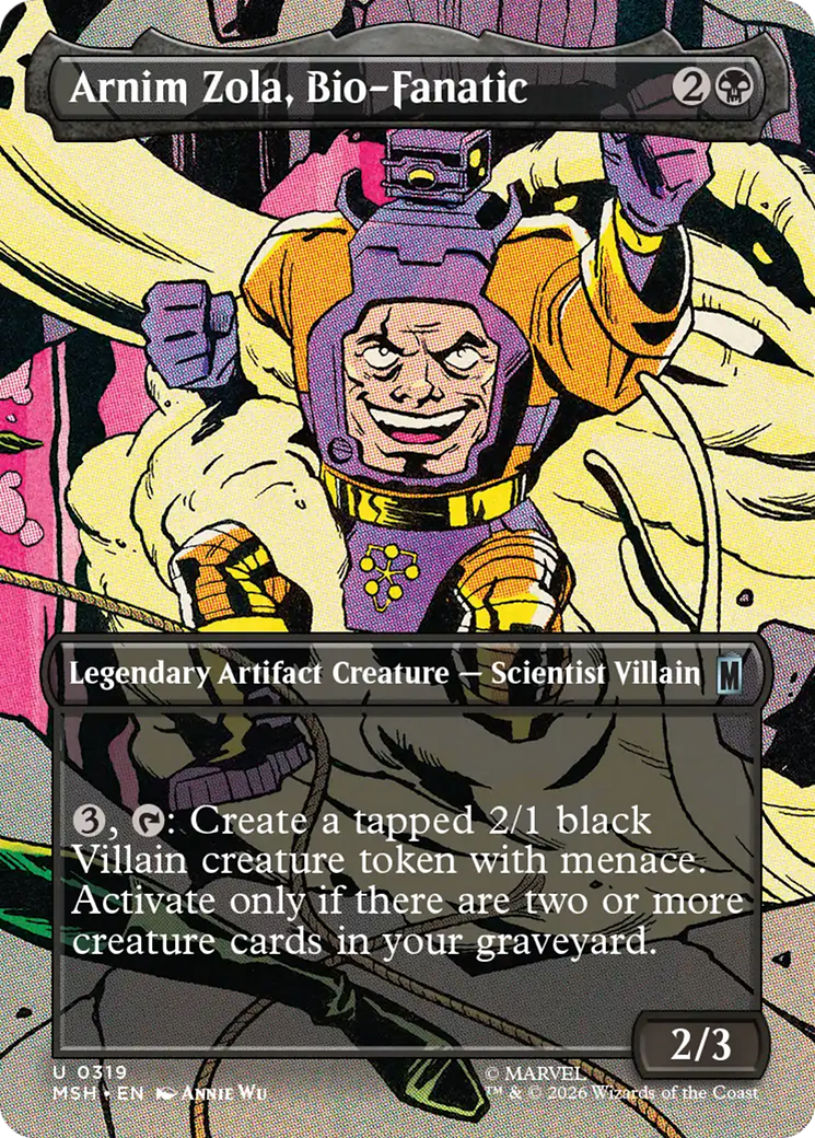 Arnim Zola, Bio-Fanatic - Borderless [MSH-319]