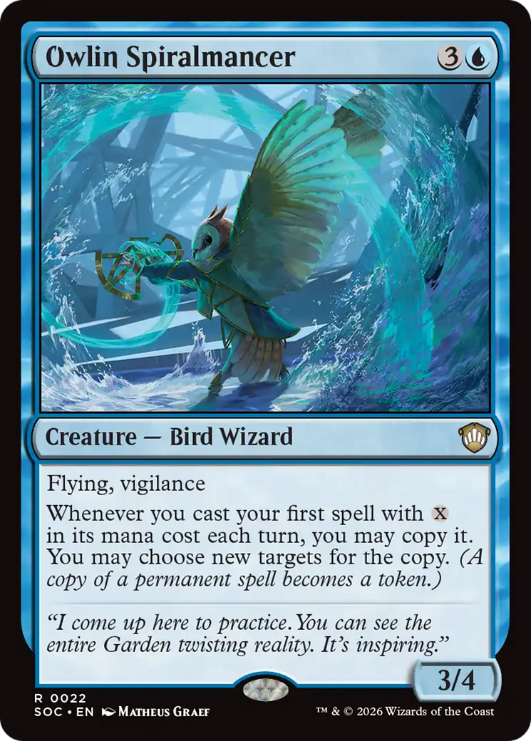 Owlin Spiralmancer [SOC-22]