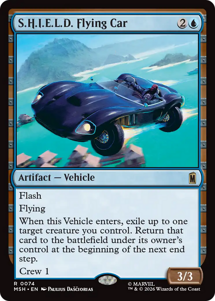 S.H.I.E.L.D. Flying Car [MSH-74]