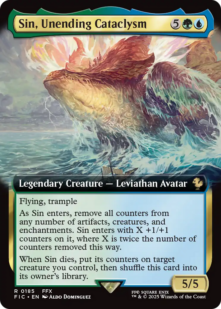 Sin, Unending Cataclysm - Extended Art [FIC-185]