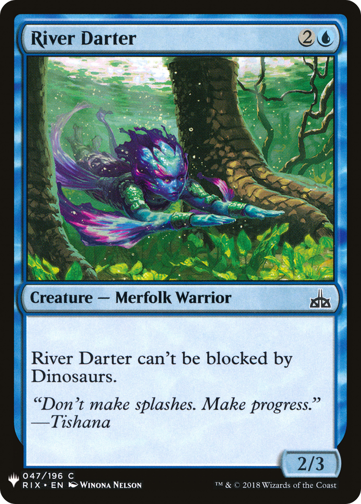 River Darter [PLST-RIX-47]