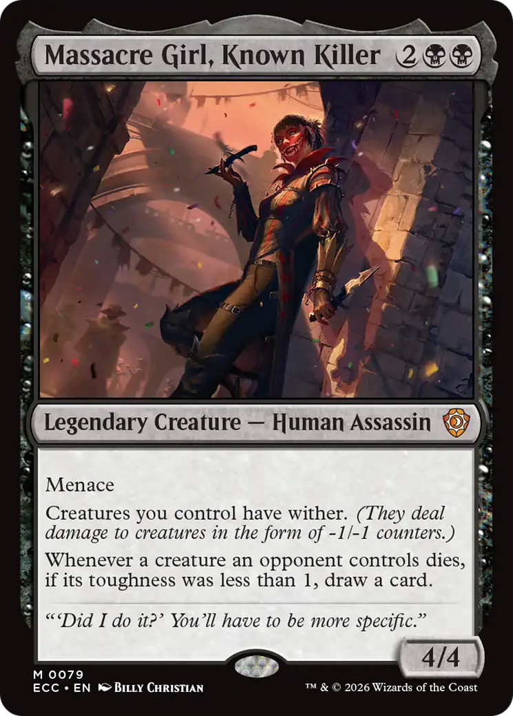 Massacre Girl, Known Killer [ECC-79]