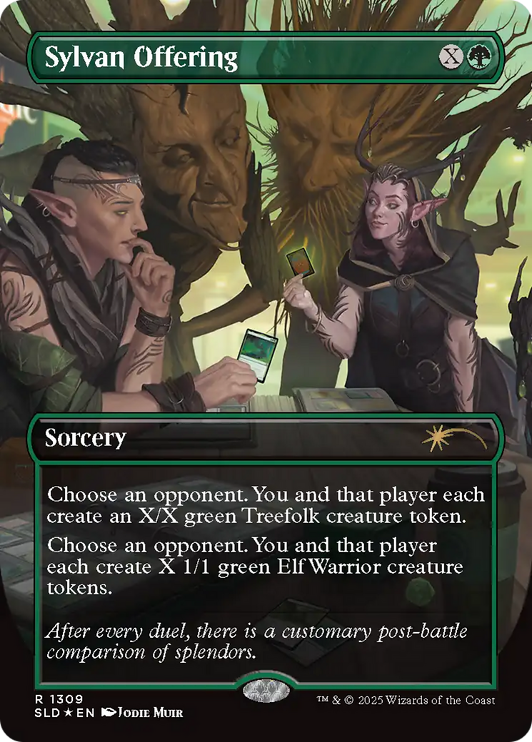 Sylvan Offering - Borderless - Full Art [SLD-1309]