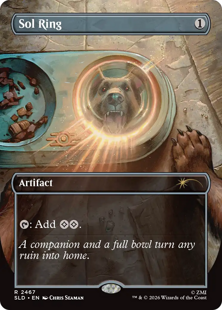 Sol Ring - Borderless - Full Art [SLD-2467]
