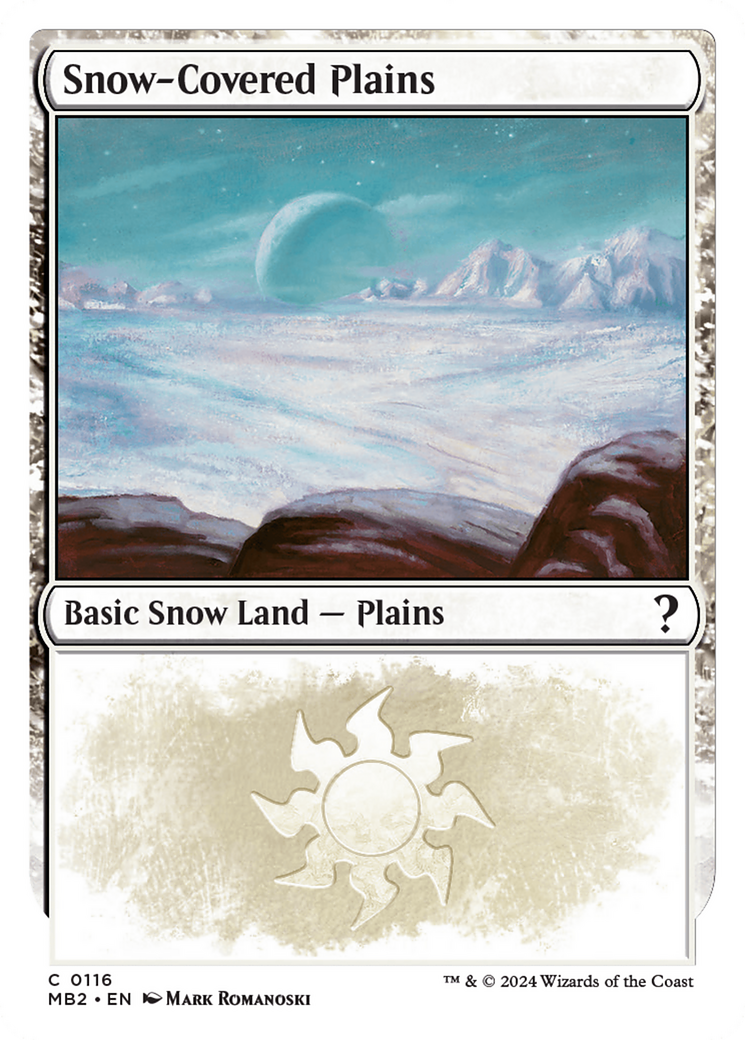 Snow-Covered Plains [MB2-116]