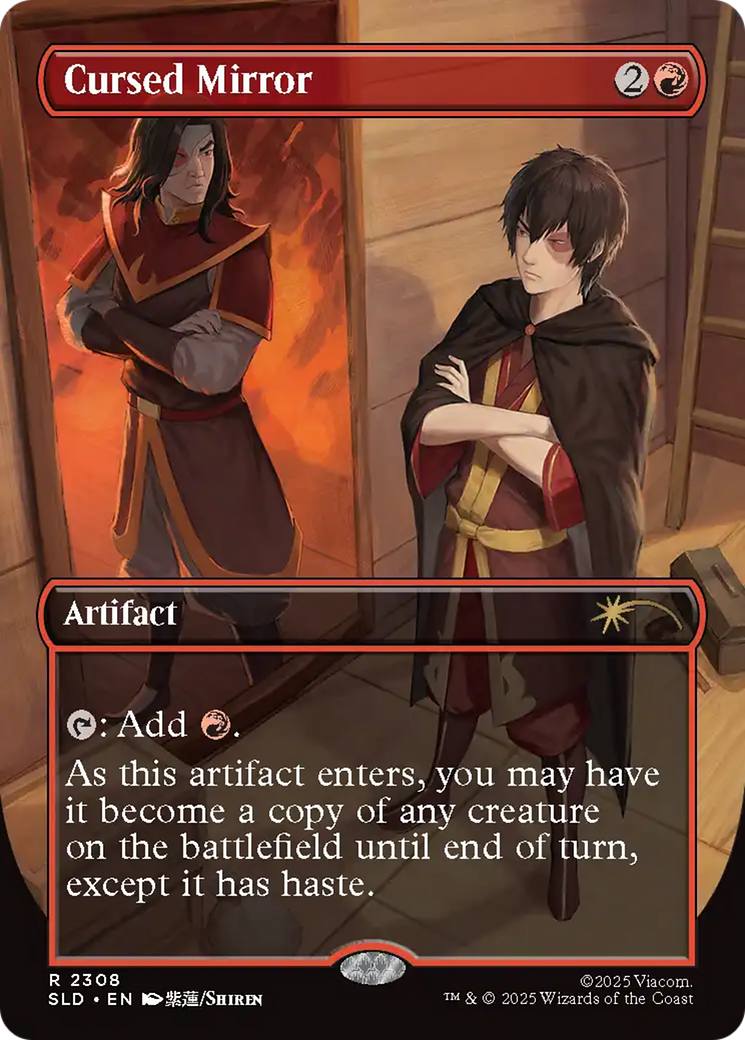 Cursed Mirror - Borderless - Full Art [SLD-2308]
