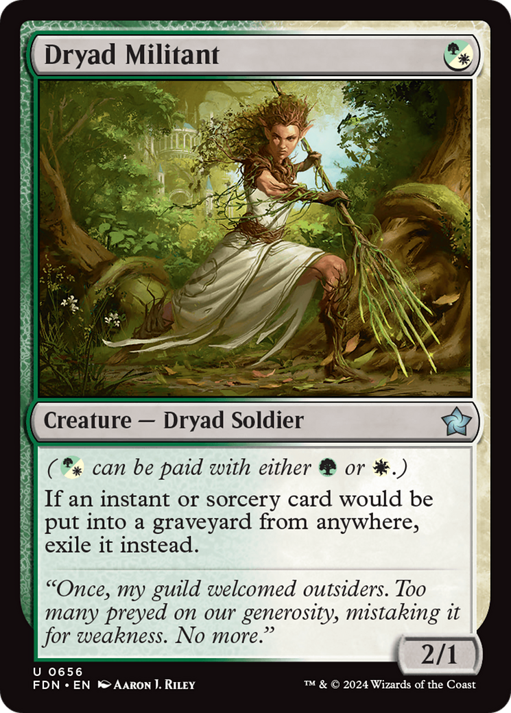Dryad Militant [FDN-656]