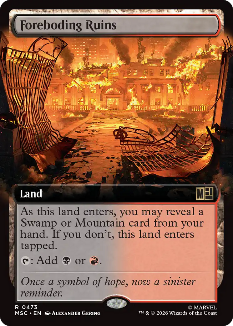 Foreboding Ruins - Extended Art [MSC-473]