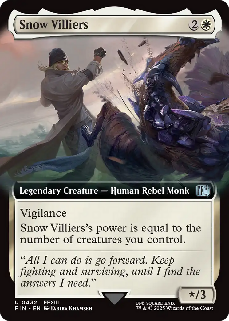 Snow Villiers - Extended Art [FIN-432]