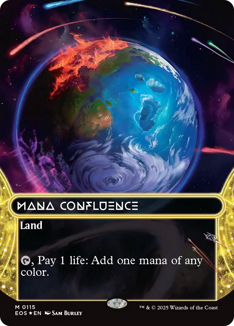 Mana Confluence - Borderless - Galaxy Foil - Full Art [EOS-115]
