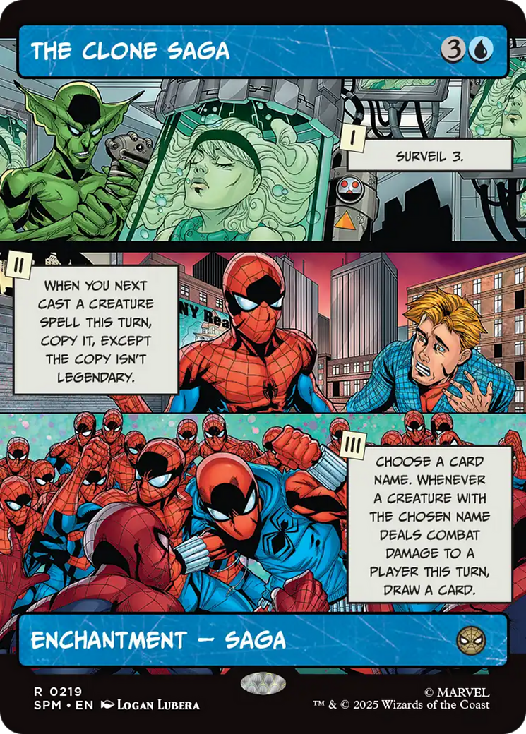 The Clone Saga - Borderless - Showcase - Full Art [SPM-219]