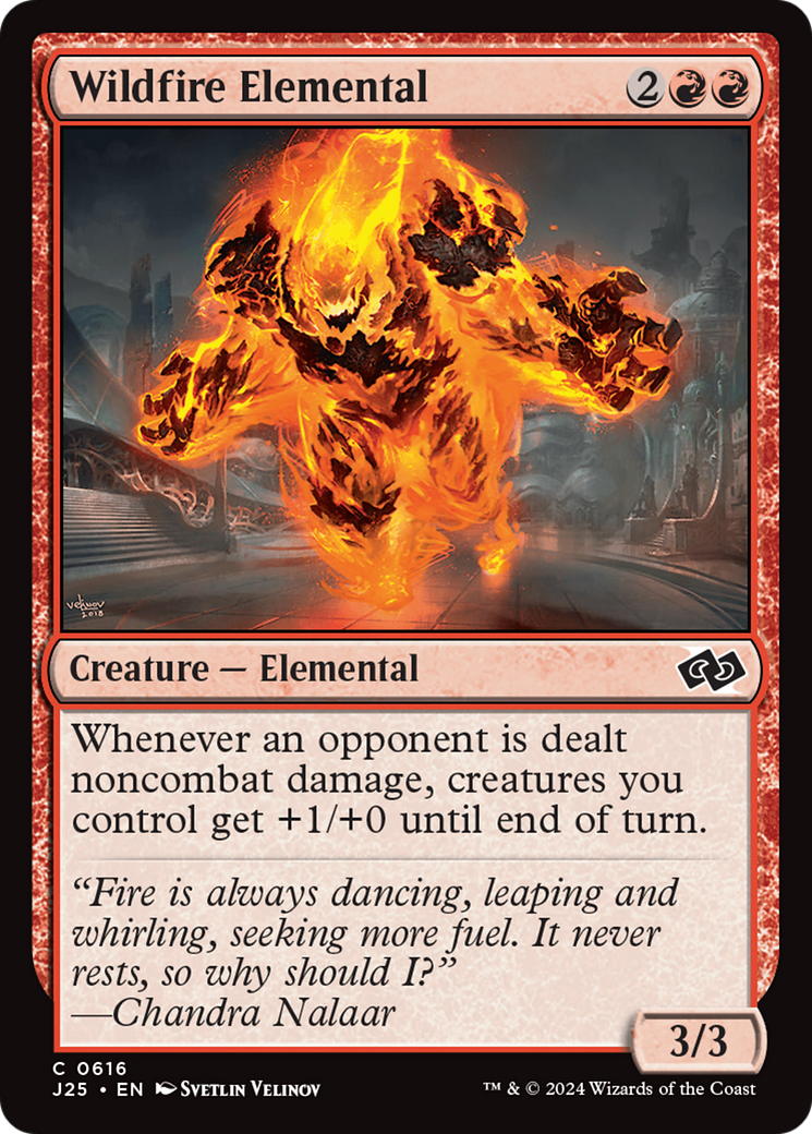 Wildfire Elemental [J25-616]