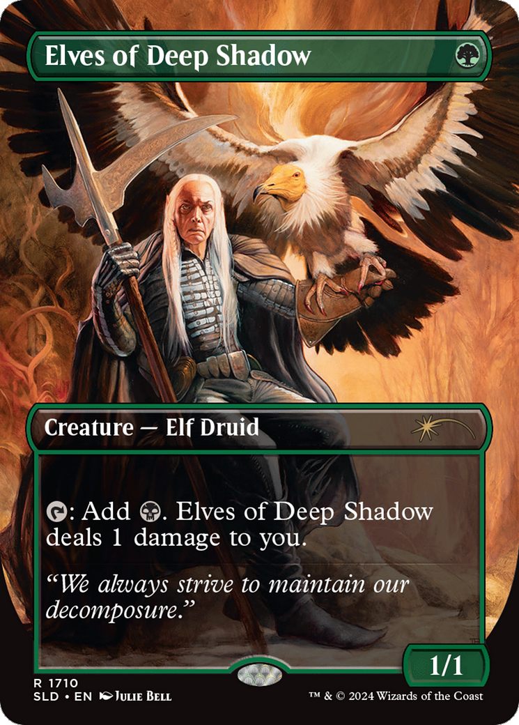 Elves of Deep Shadow - Borderless - Full Art [SLD-1710]
