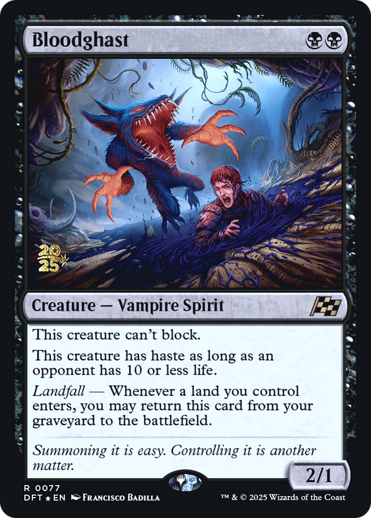 Bloodghast - Prerelease Promo [PDFT-77s]