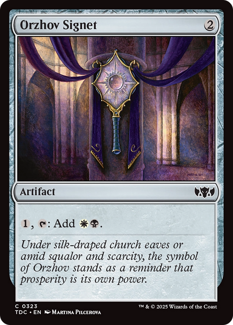 Orzhov Signet [TDC-323]