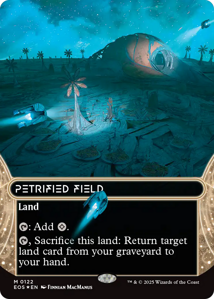 Petrified Field - Borderless - Galaxy Foil - Full Art [EOS-122]