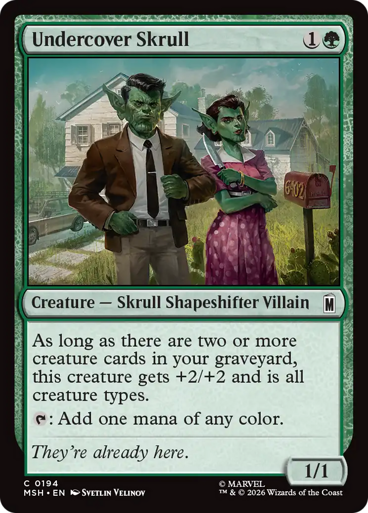 Undercover Skrull [MSH-194]