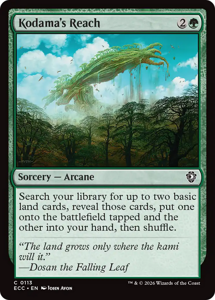 Kodama's Reach [ECC-113]