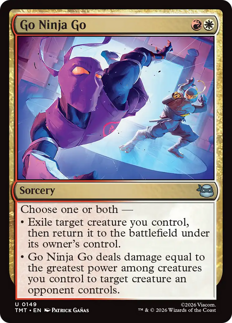 Go Ninja Go [TMT-149]