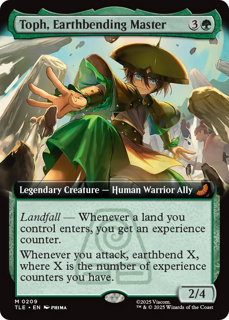 Toph, Earthbending Master - Extended Art [TLE-209]