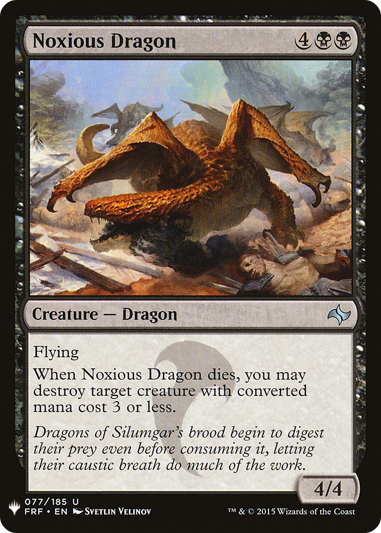 Noxious Dragon [PLST-FRF-77]