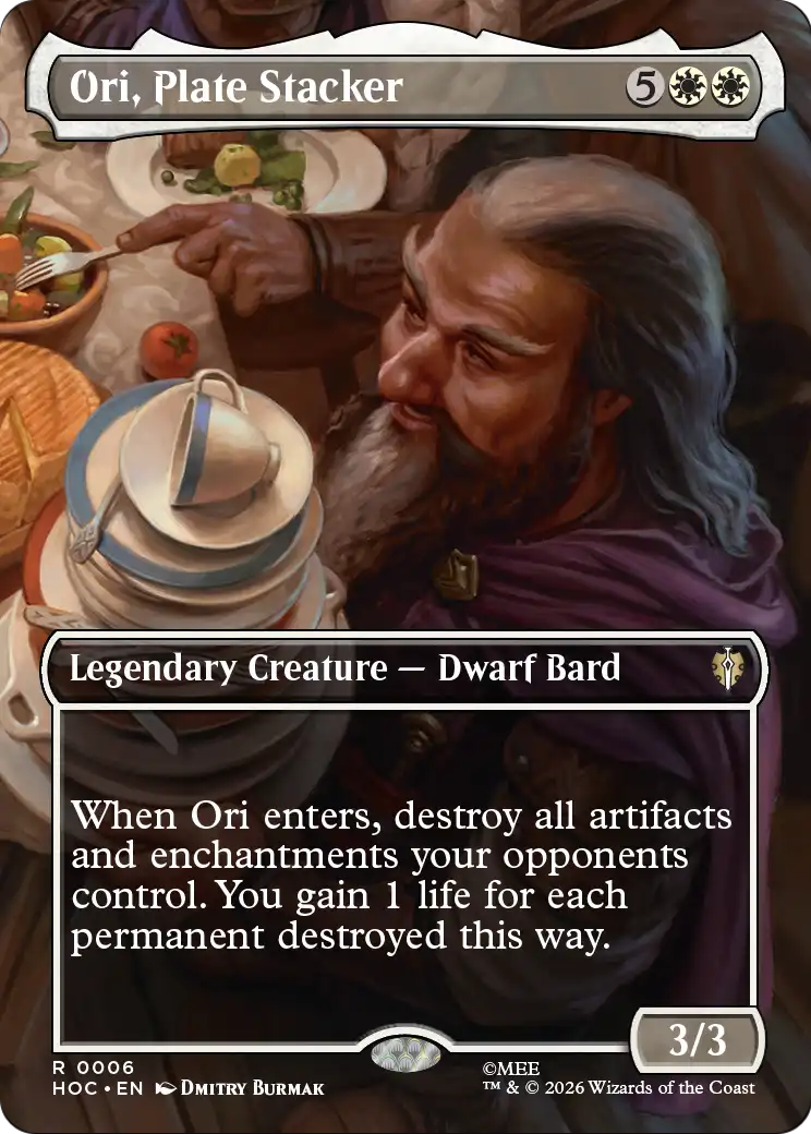 Ori, Plate Stacker [HOC-6]