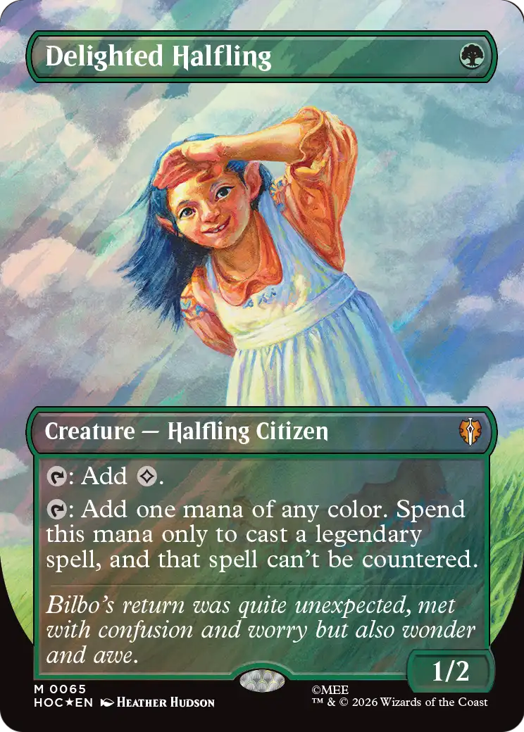 Delighted Halfling [HOC-65]