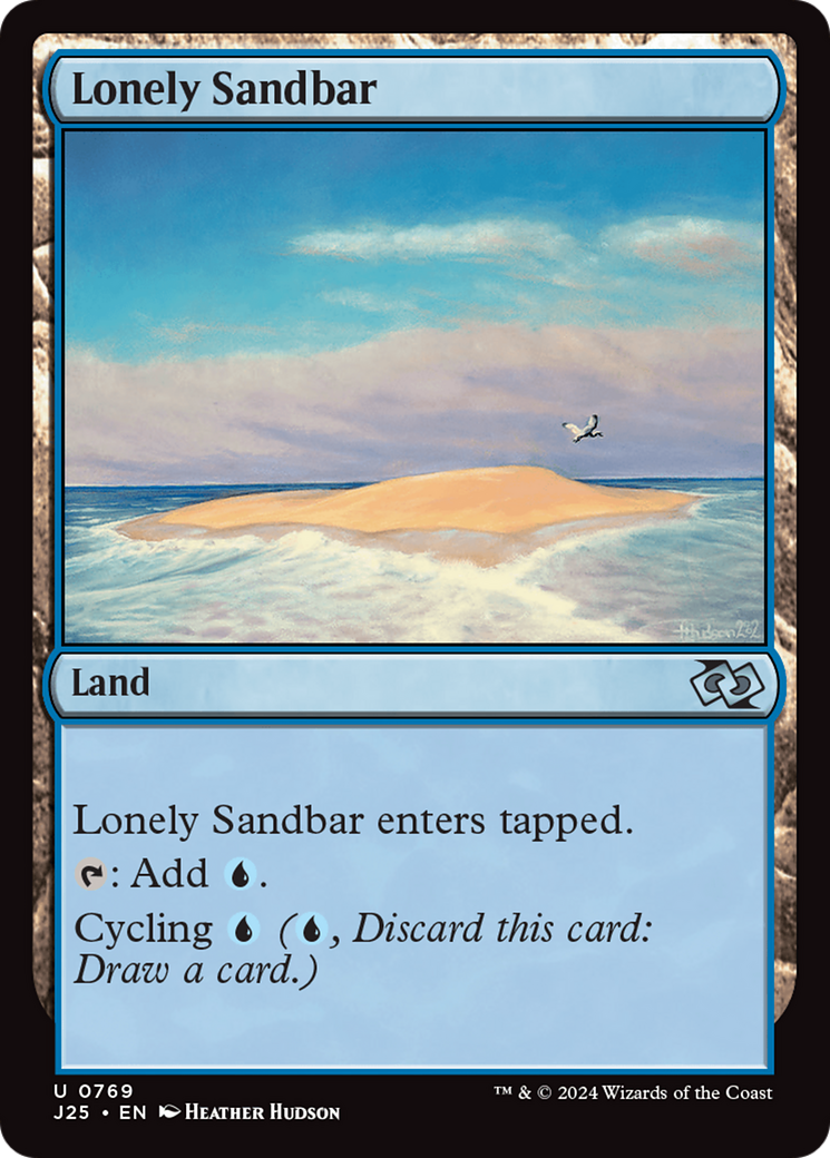 Lonely Sandbar [J25-769]