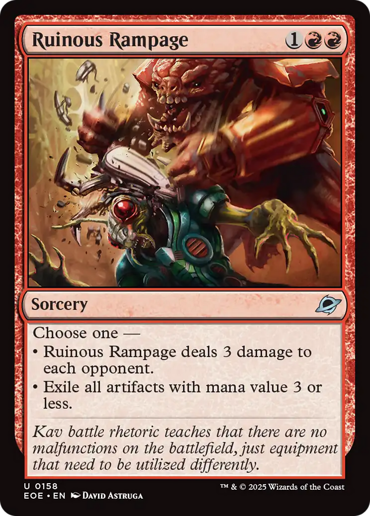 Ruinous Rampage [EOE-158]