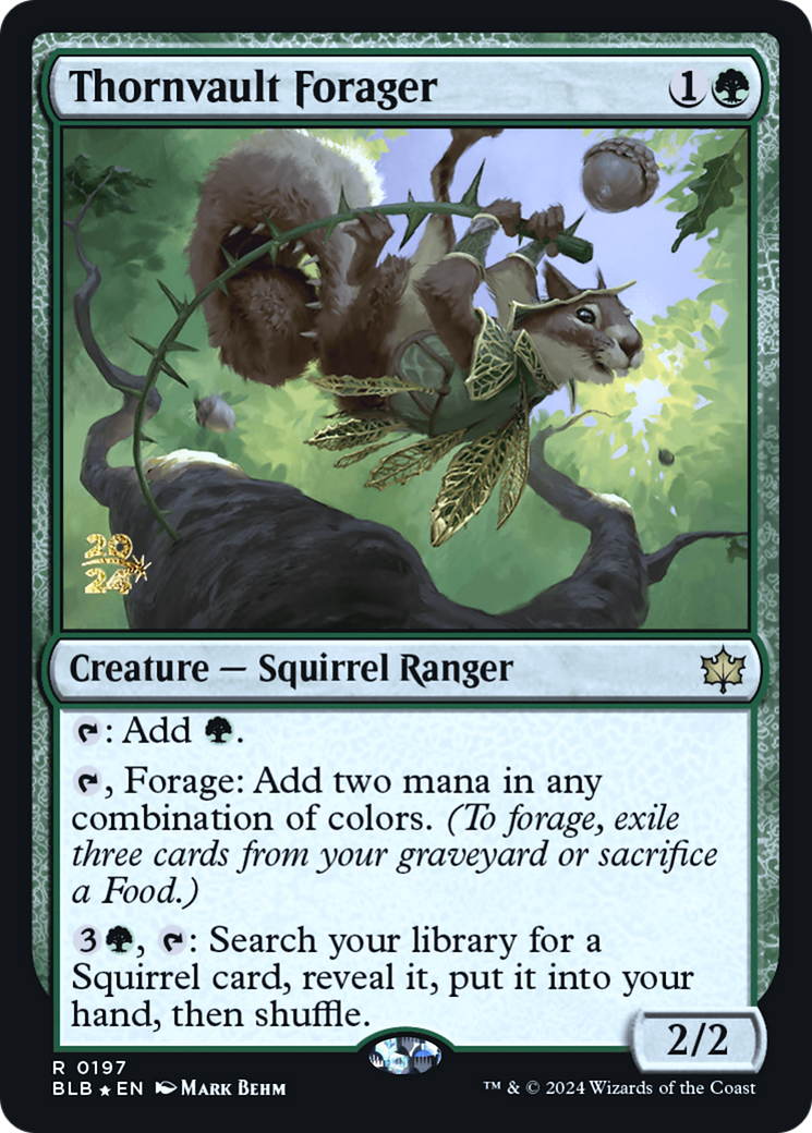 Thornvault Forager - Prerelease Promo [PBLB-197s]