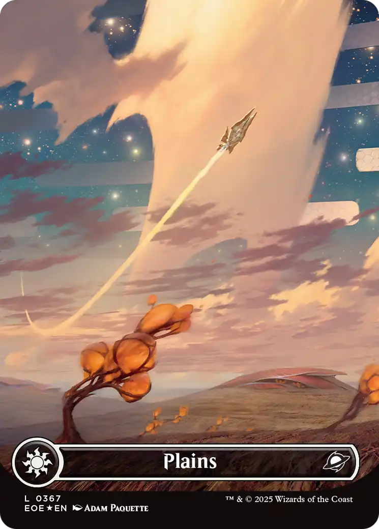 Plains - Borderless - Galaxy Foil - Full Art [EOE-367]