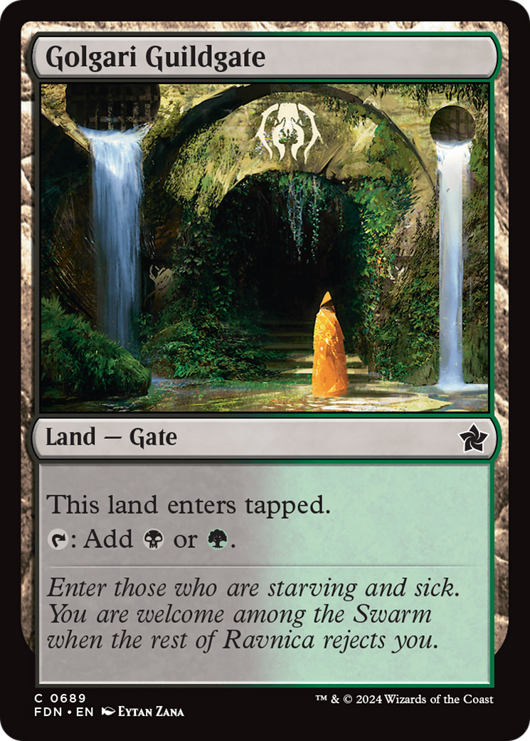 Golgari Guildgate [FDN-689]