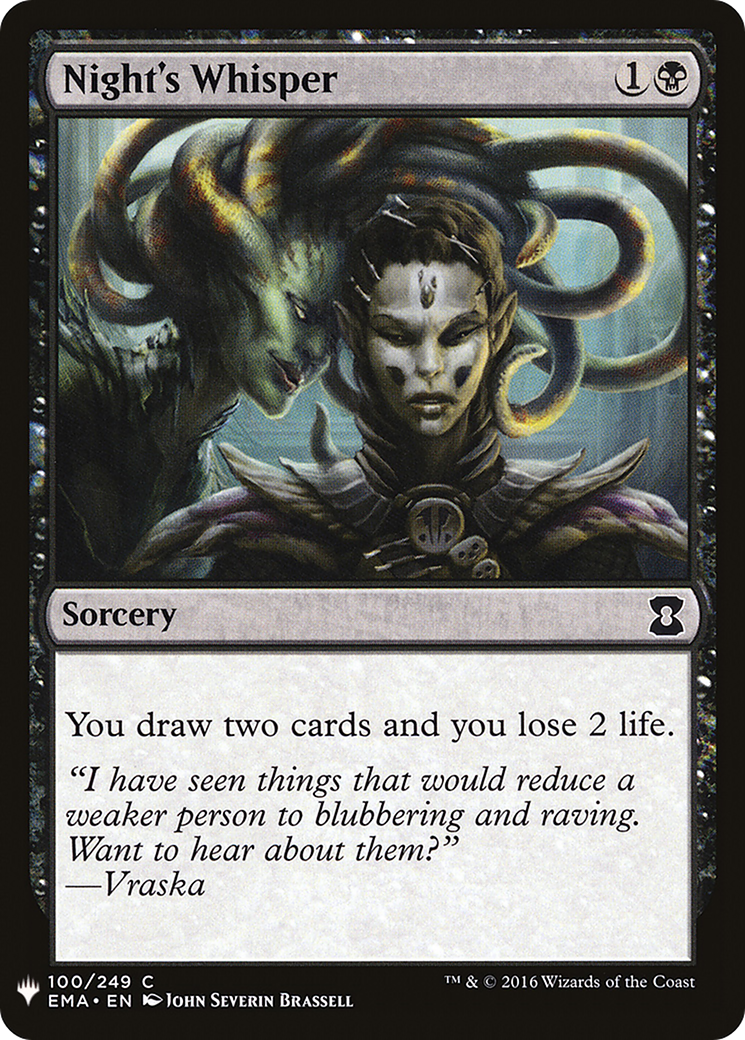 Night's Whisper [PLST-EMA-100]