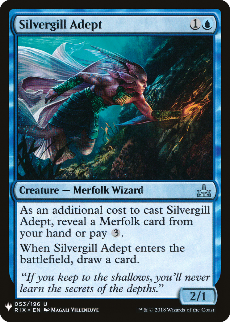 Silvergill Adept [PLST-RIX-53]