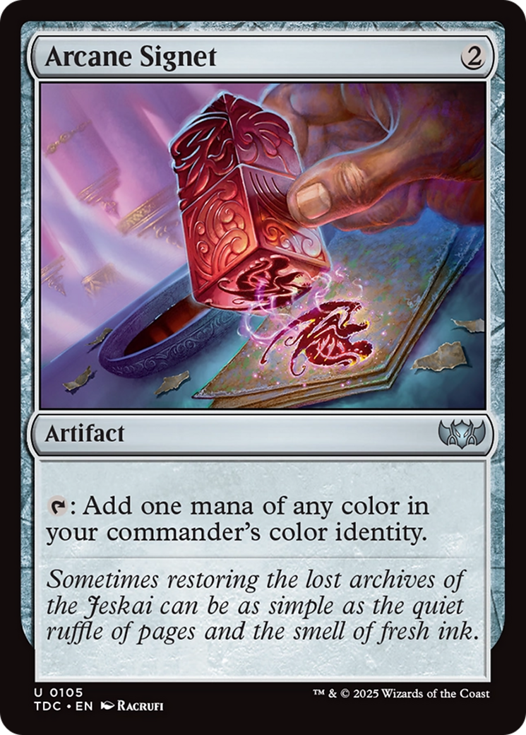 Arcane Signet [TDC-105]