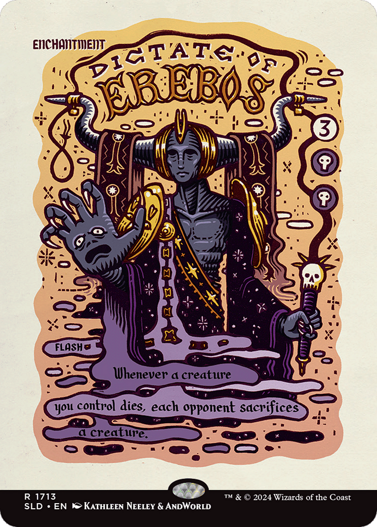 Dictate of Erebos - Borderless - Full Art [SLD-1713]