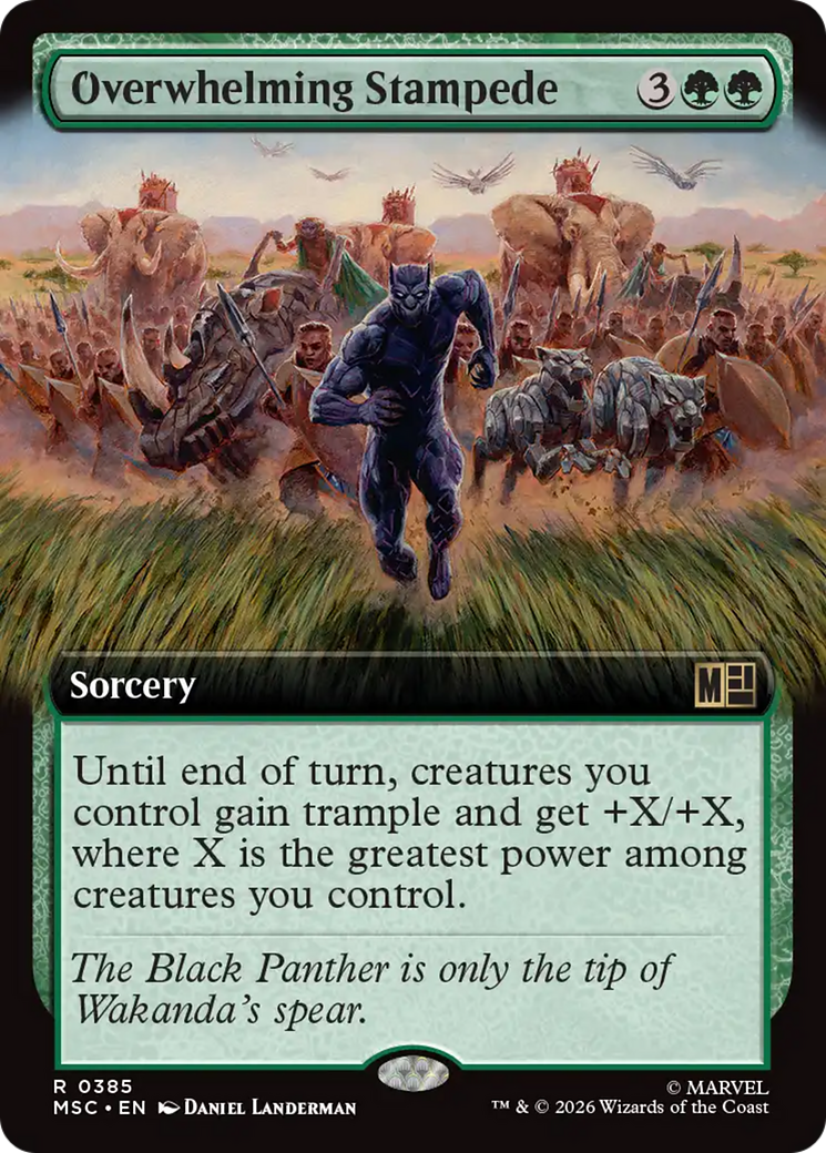Overwhelming Stampede - Extended Art [MSC-385]