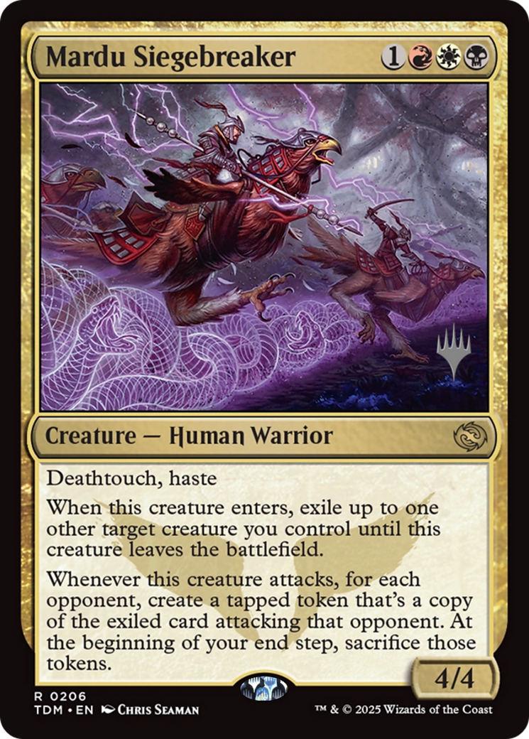 Mardu Siegebreaker - Promo Pack [PTDM-206p]