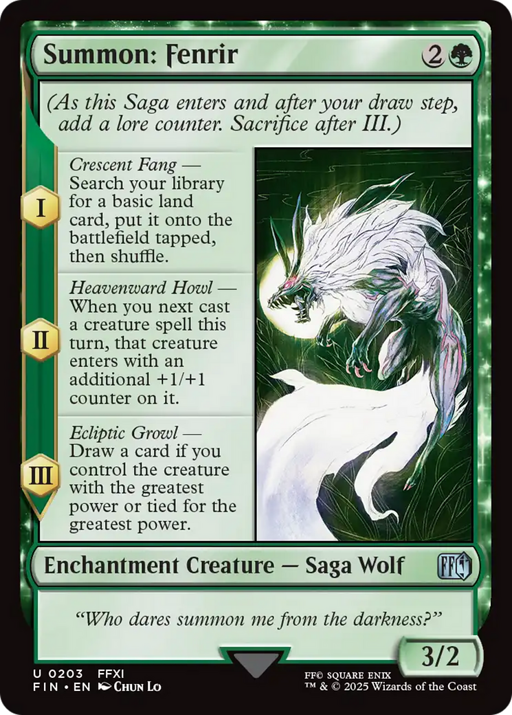 Summon: Fenrir [FIN-203]