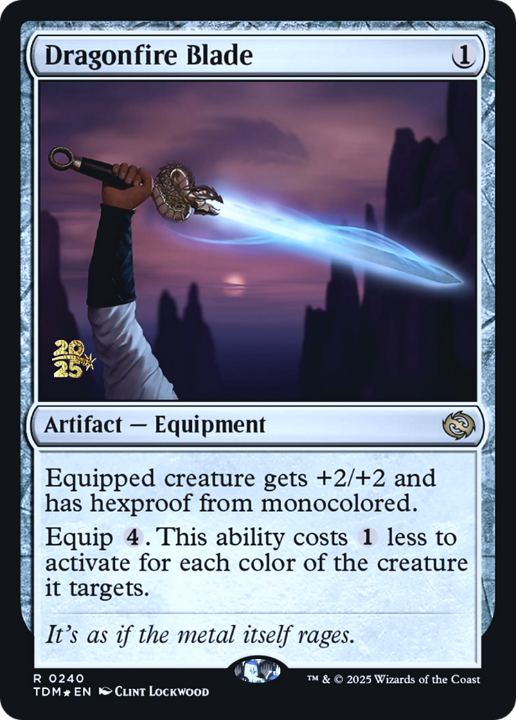 Dragonfire Blade - Prerelease Promo [PTDM-240s]