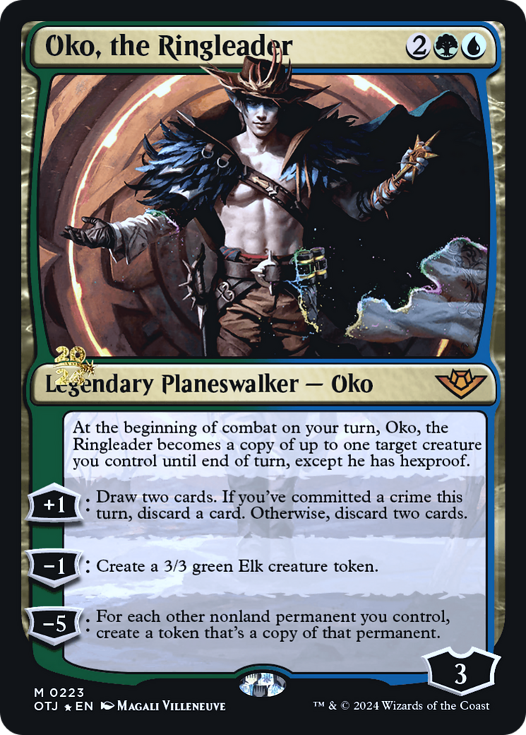 Oko, the Ringleader - Prerelease Promo [POTJ-223s]