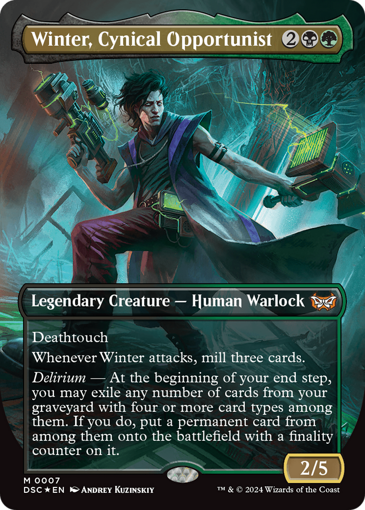 Winter, Cynical Opportunist - Borderless [DSC-7]