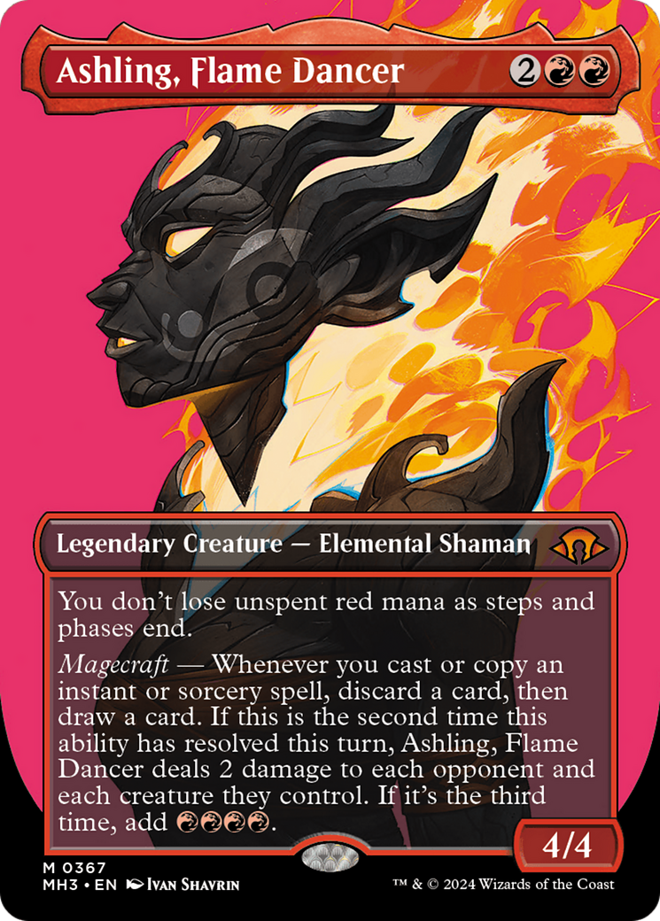 Ashling, Flame Dancer - Borderless [MH3-367]