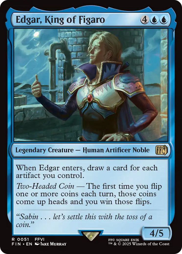 Edgar, King of Figaro [FIN-51]