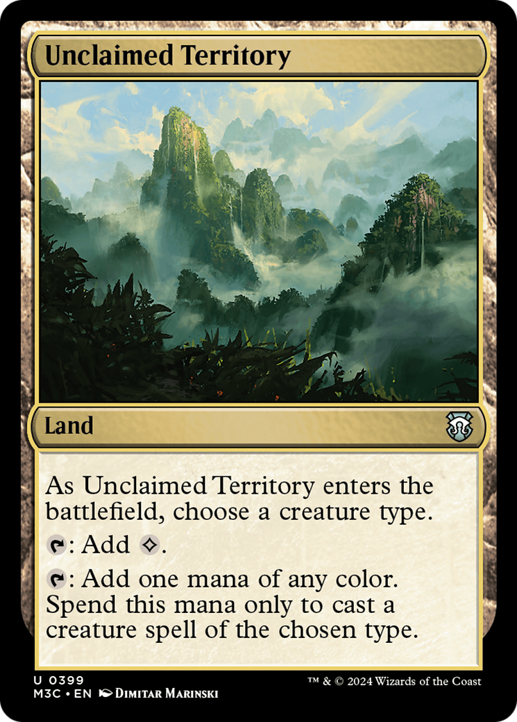 Unclaimed Territory [M3C-399]