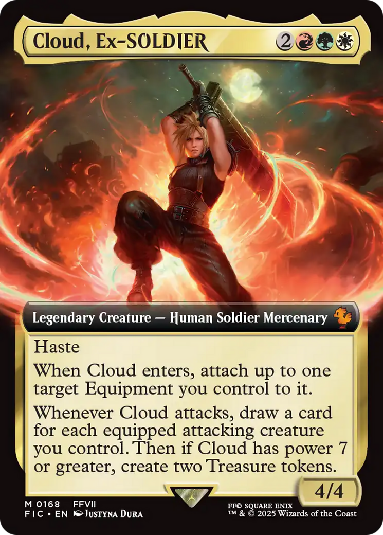 Cloud, Ex-SOLDIER - Extended Art [FIC-168]