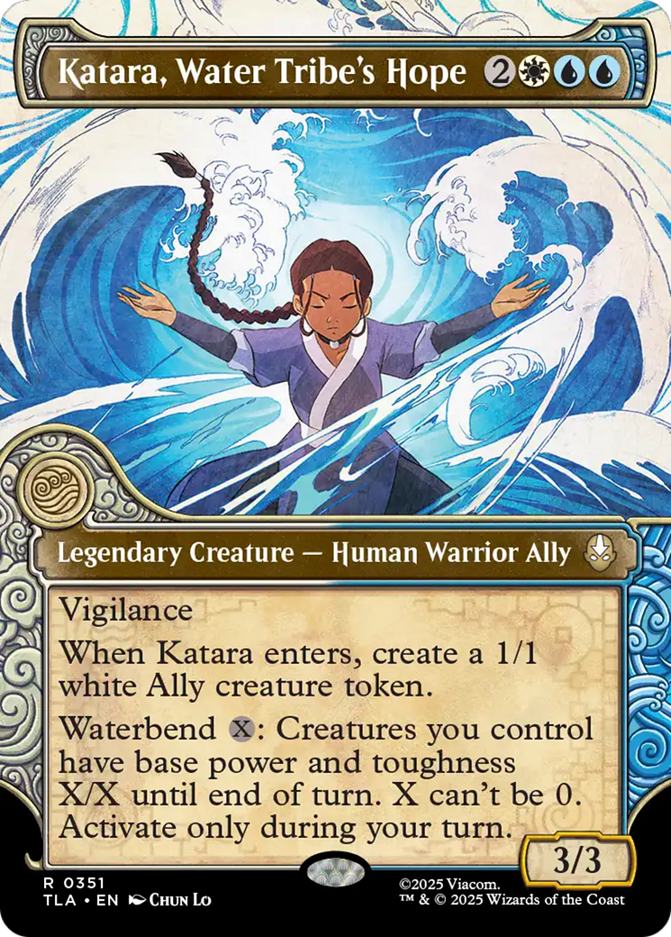 Katara, Water Tribe's Hope - Borderless - Showcase [TLA-351]