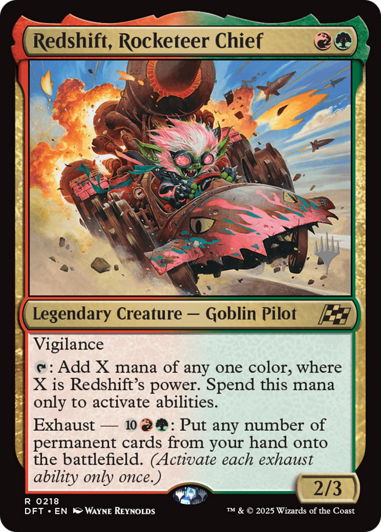 Redshift, Rocketeer Chief - Promo Pack [PDFT-218p]